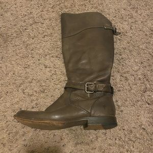 Frye Brown Leather Riding Boots size 9.5